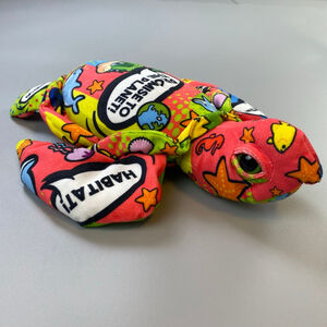 Wild Republic Stuffed Animal Turtle Pink Multi Sea Creatures Save the Planet